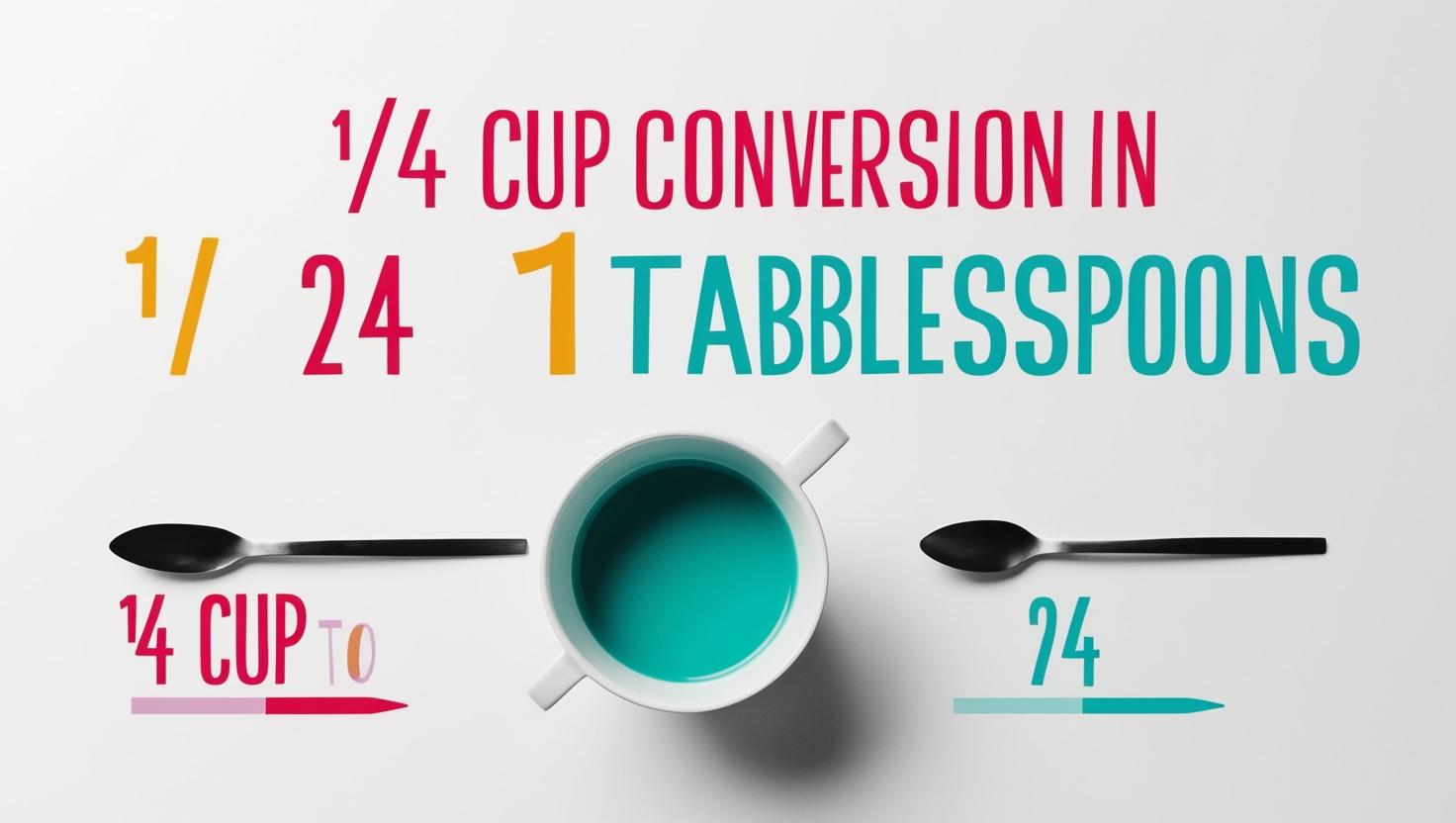 How Many TBSP are in 14 Cup