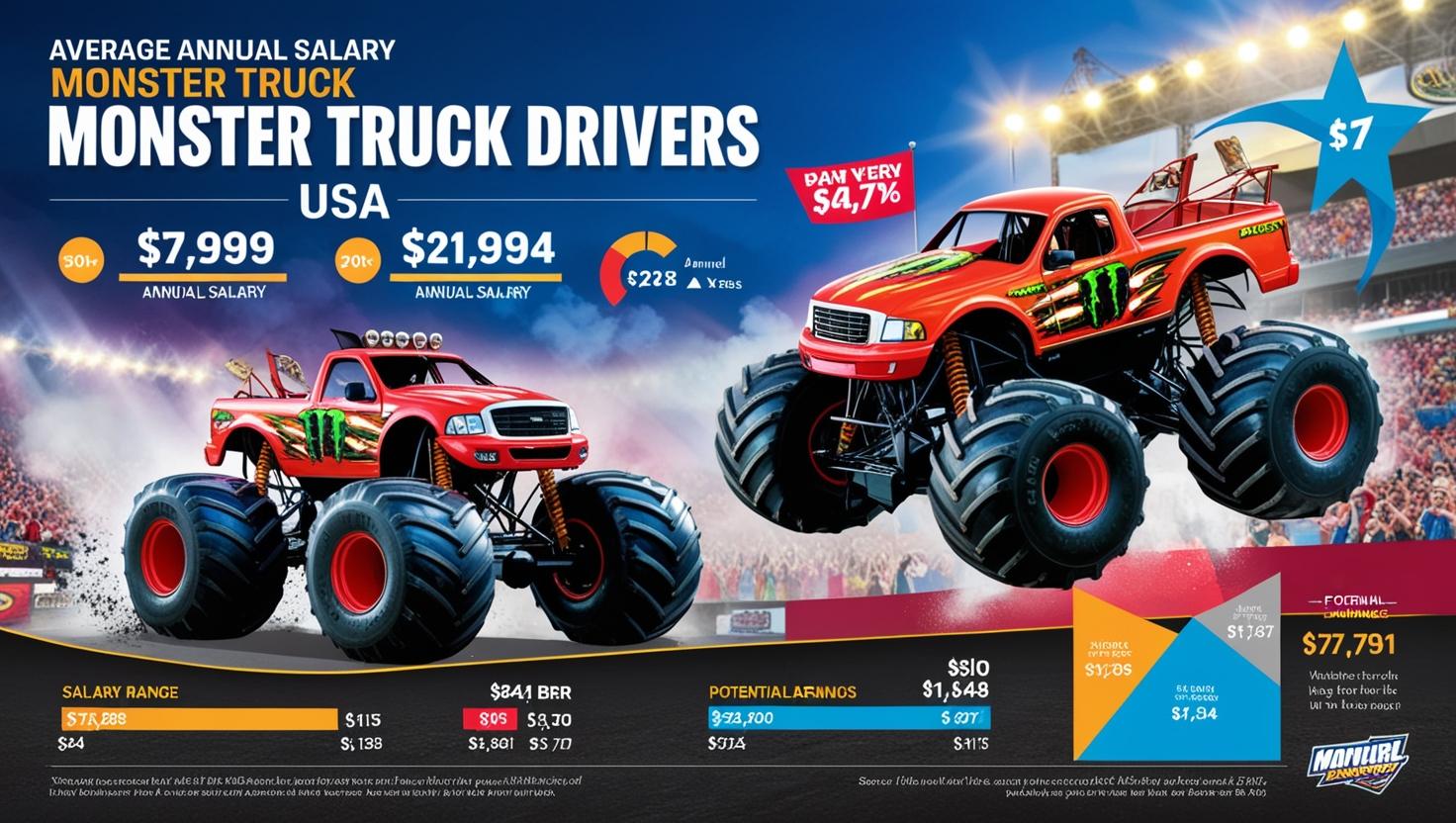 How Much Do Monster Truck Drivers Make