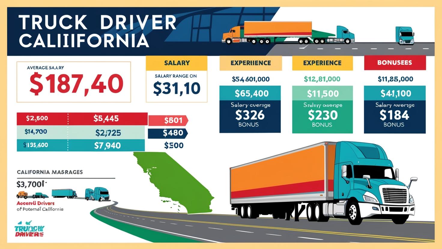 How Much Truck Drivers Make in California