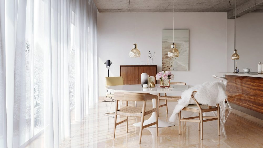 How Big of a Sheepskin Wishbone Chair